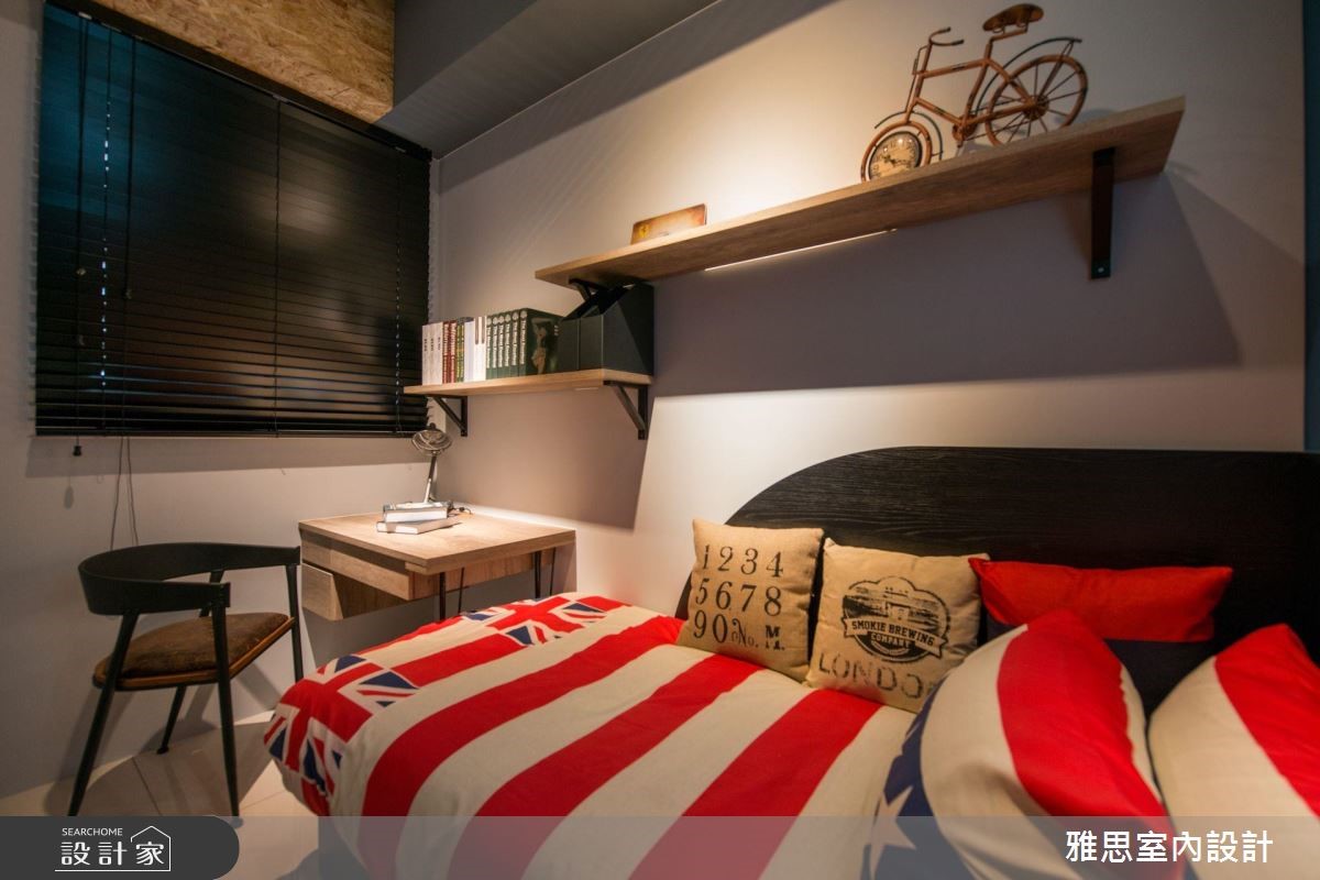 31坪新成屋(5年以下)＿工業風臥室案例圖片＿雅思室內裝修有限公司＿雅思_07之11