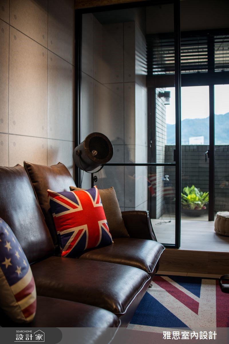 31坪新成屋(5年以下)＿工業風客廳案例圖片＿雅思室內裝修有限公司＿雅思_07之6