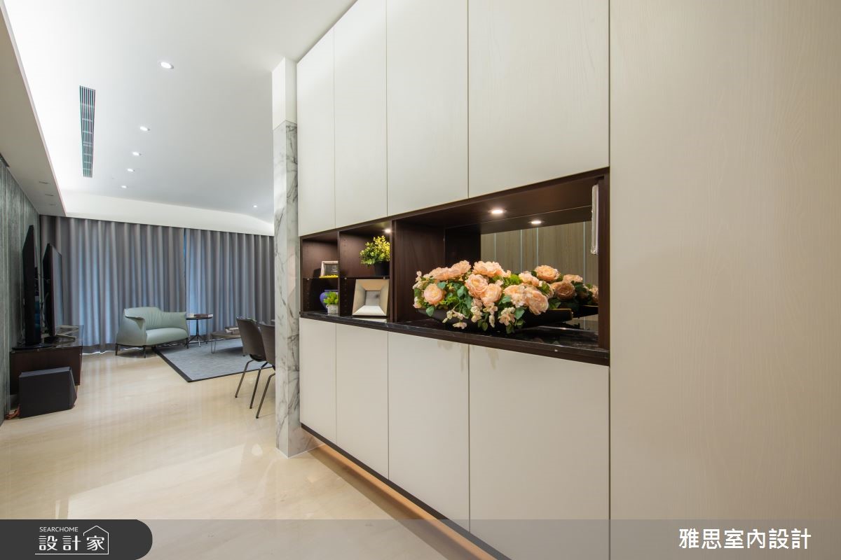 70坪新成屋(5年以下)＿現代風玄關案例圖片＿雅思室內裝修有限公司＿雅思_08之1