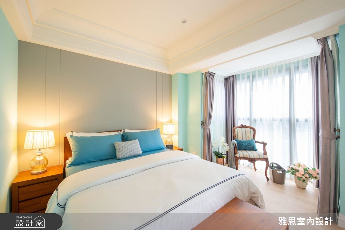 70坪新成屋(5年以下)＿新古典臥室案例圖片＿雅思室內裝修有限公司＿雅思_09之7