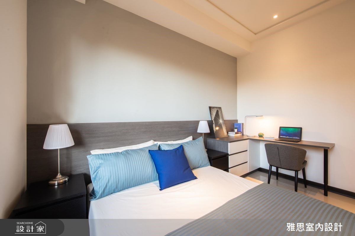 22坪新成屋(5年以下)＿簡約風臥室案例圖片＿雅思室內裝修有限公司＿雅思_10之6