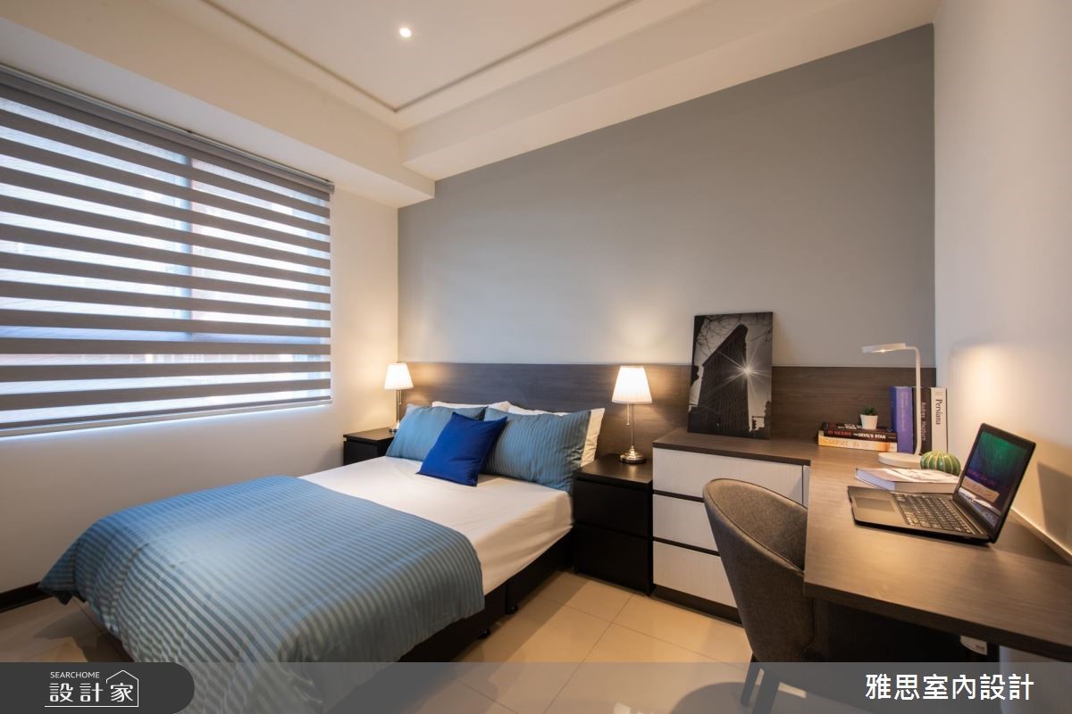 22坪新成屋(5年以下)＿簡約風臥室案例圖片＿雅思室內裝修有限公司＿雅思_10之5