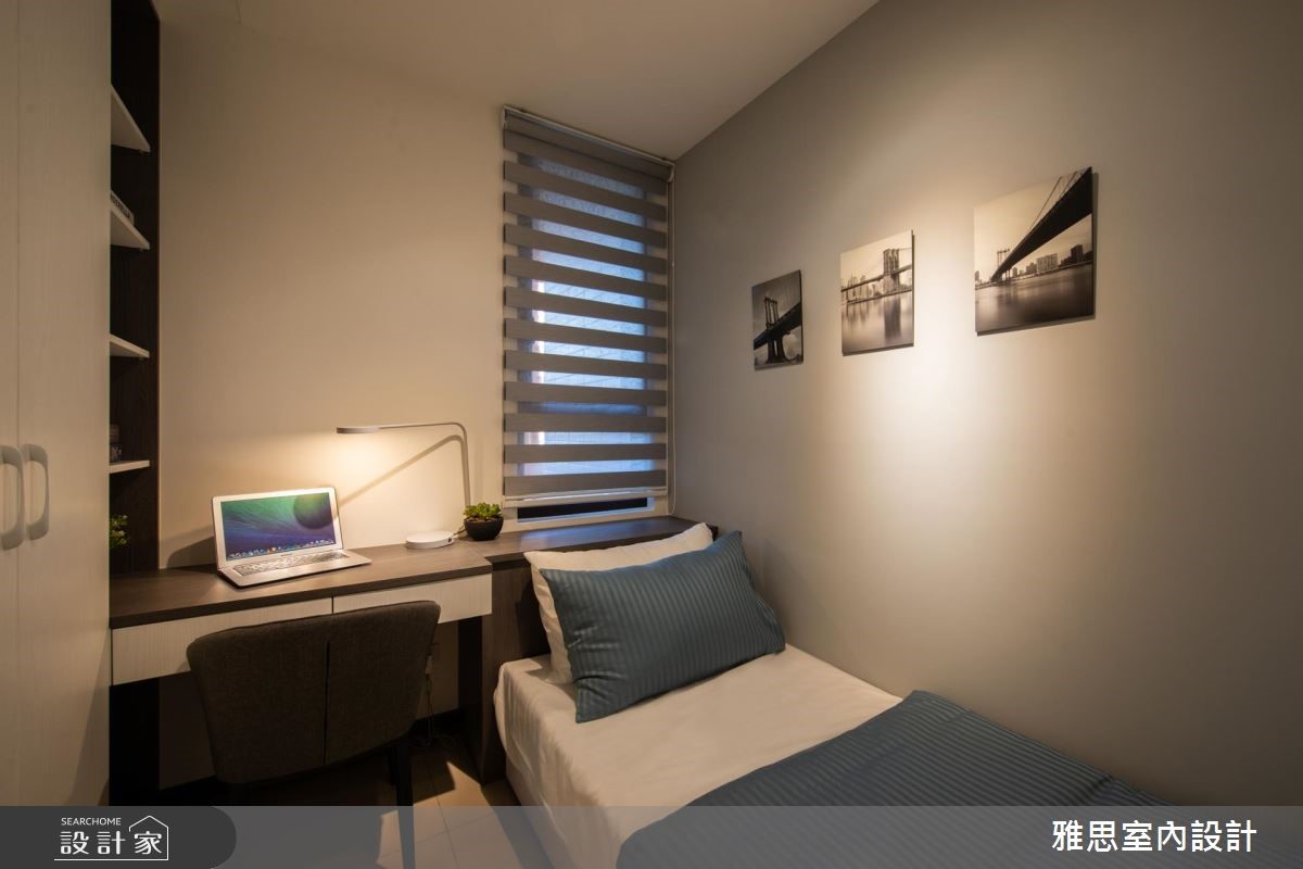 22坪新成屋(5年以下)＿簡約風臥室案例圖片＿雅思室內裝修有限公司＿雅思_10之7