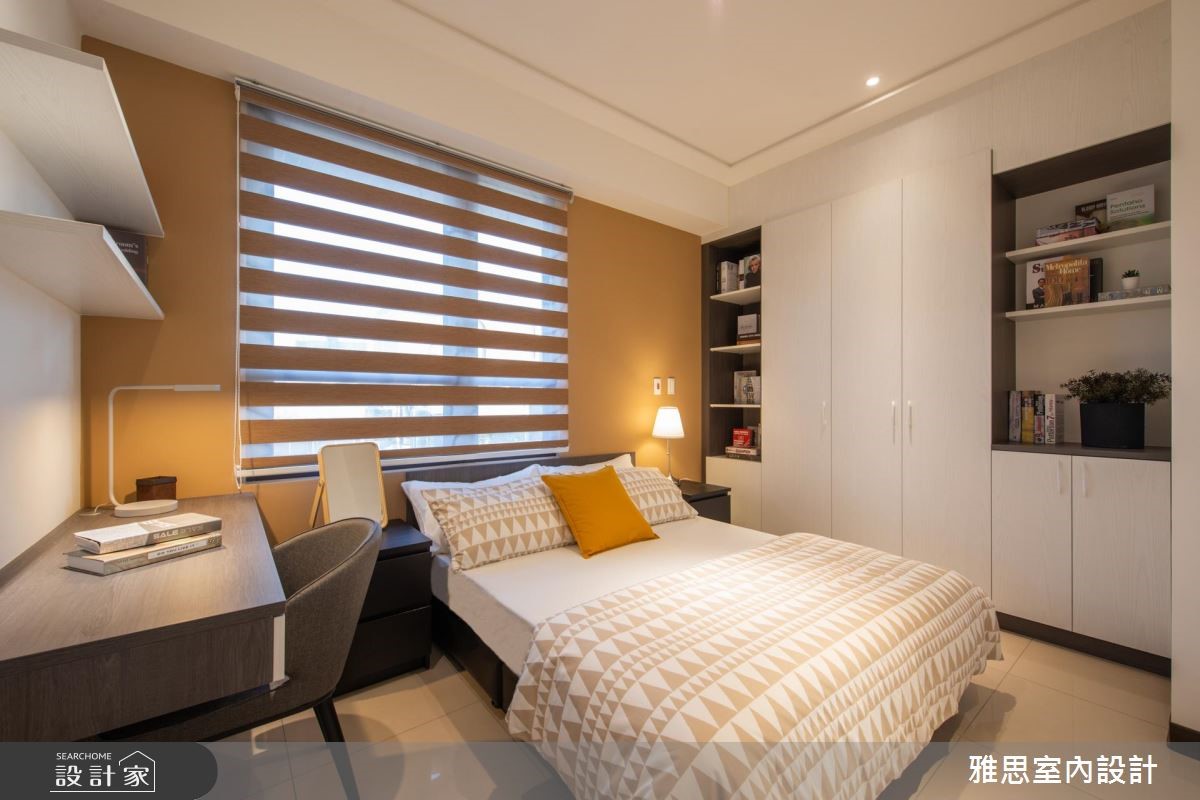 26坪新成屋(5年以下)＿北歐風臥室案例圖片＿雅思室內裝修有限公司＿雅思_11之3