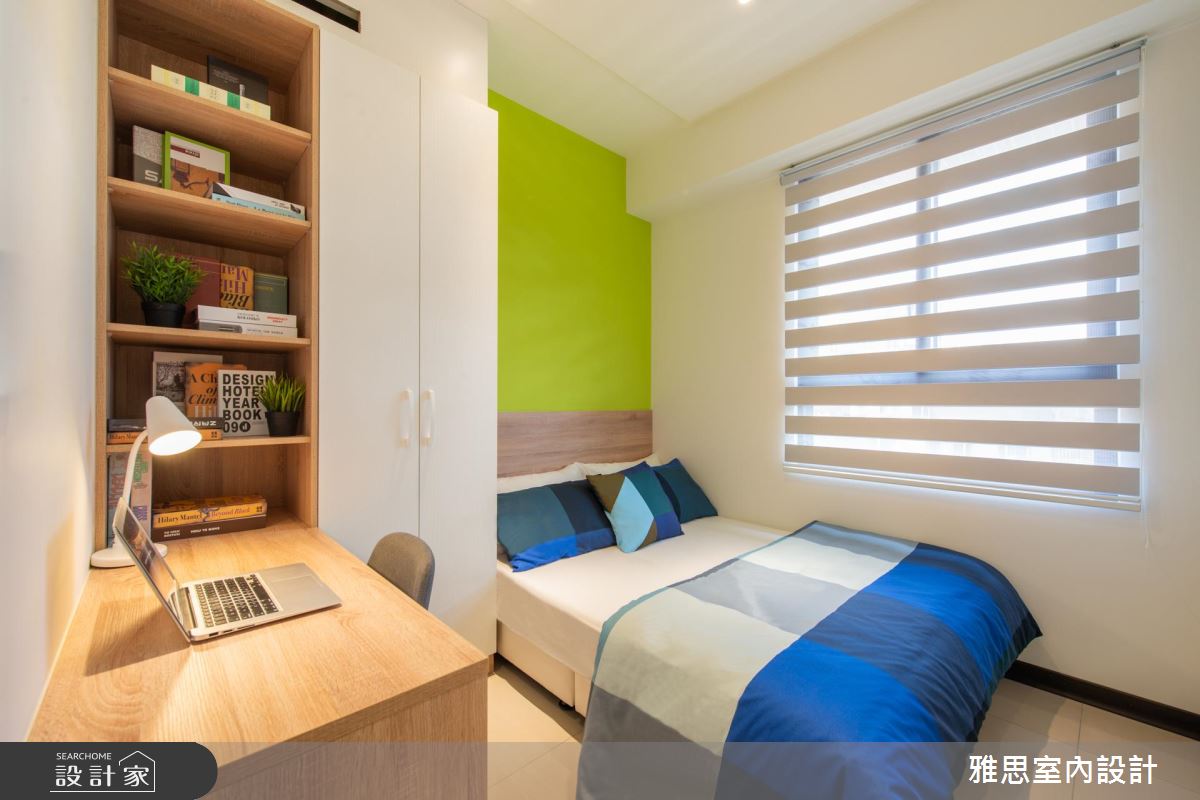38坪新成屋(5年以下)＿北歐風臥室案例圖片＿雅思室內裝修有限公司＿雅思_13之7