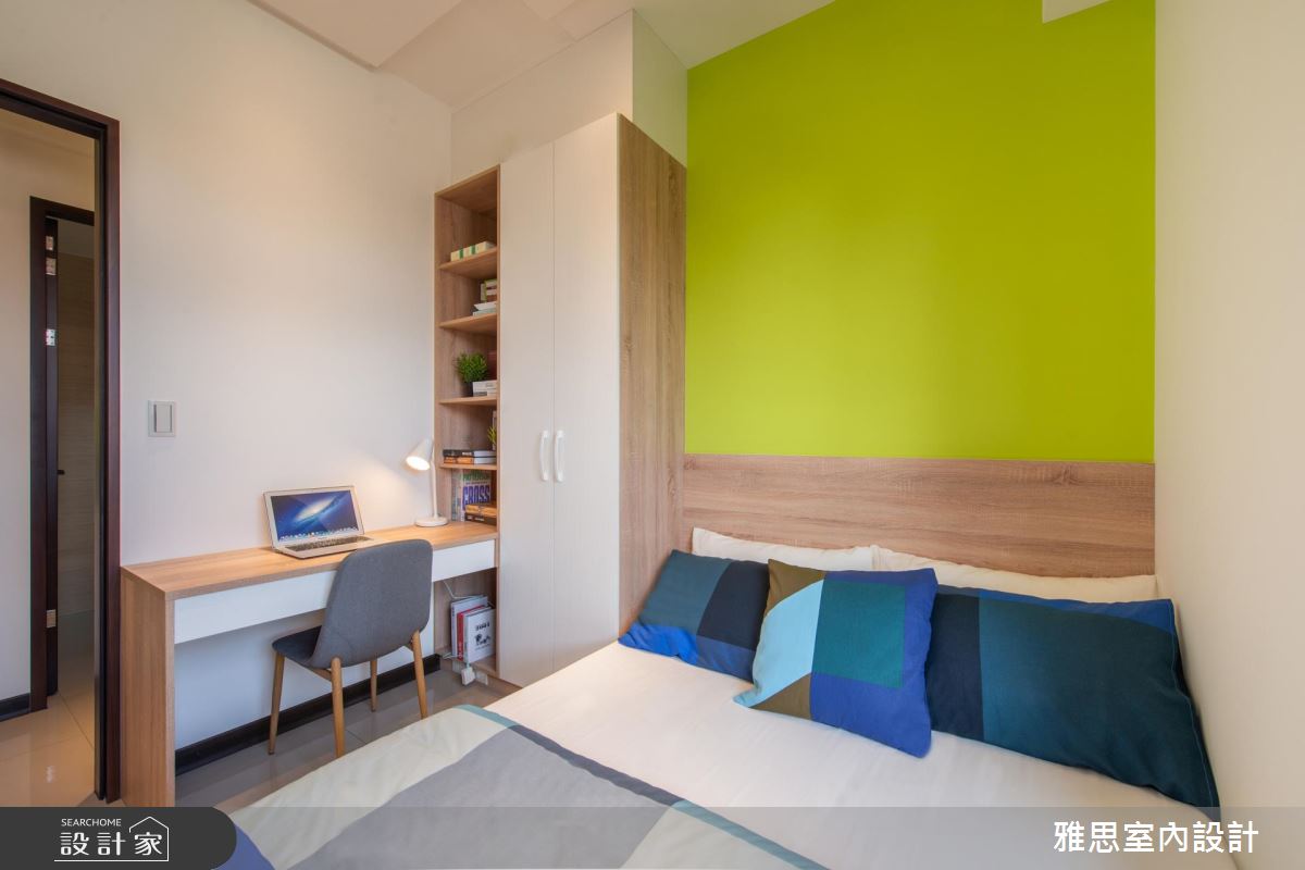 38坪新成屋(5年以下)＿北歐風臥室案例圖片＿雅思室內裝修有限公司＿雅思_13之8