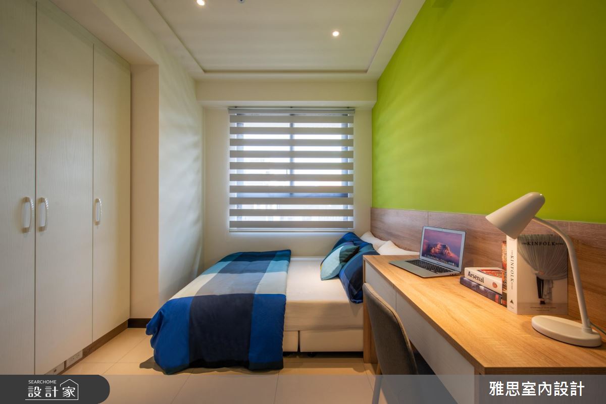 38坪新成屋(5年以下)＿北歐風臥室案例圖片＿雅思室內裝修有限公司＿雅思_13之6