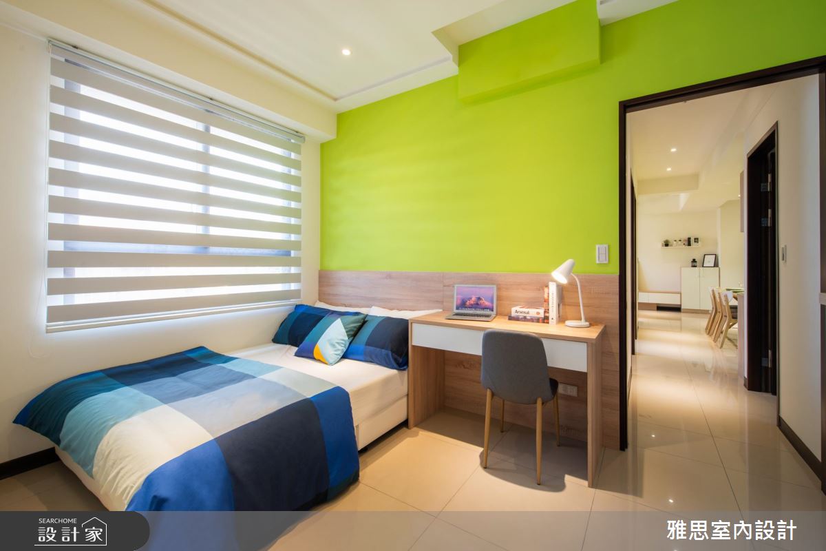 38坪新成屋(5年以下)＿北歐風臥室案例圖片＿雅思室內裝修有限公司＿雅思_13之4