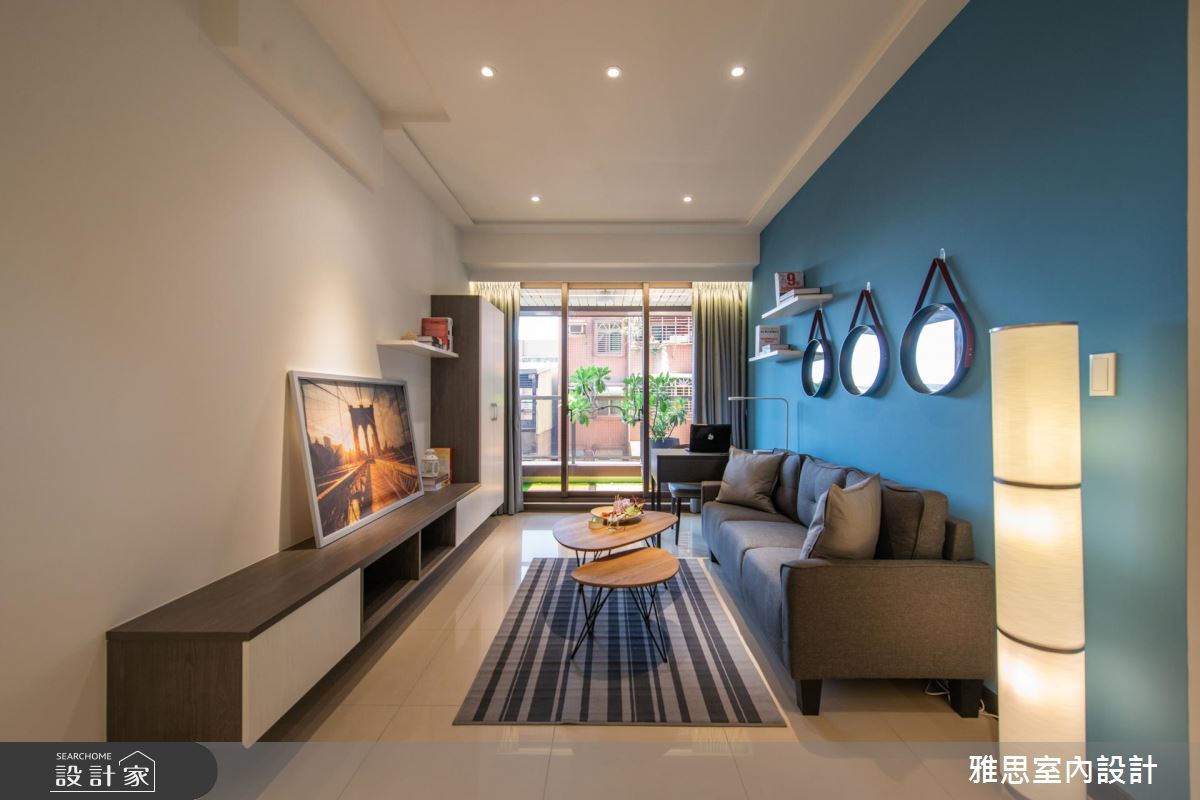 38坪新成屋(5年以下)＿北歐風客廳案例圖片＿雅思室內裝修有限公司＿雅思_14之6