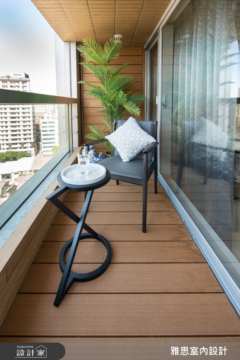 34坪中古屋(5~15年)＿現代風陽台案例圖片＿雅思室內裝修有限公司＿雅思_16之17