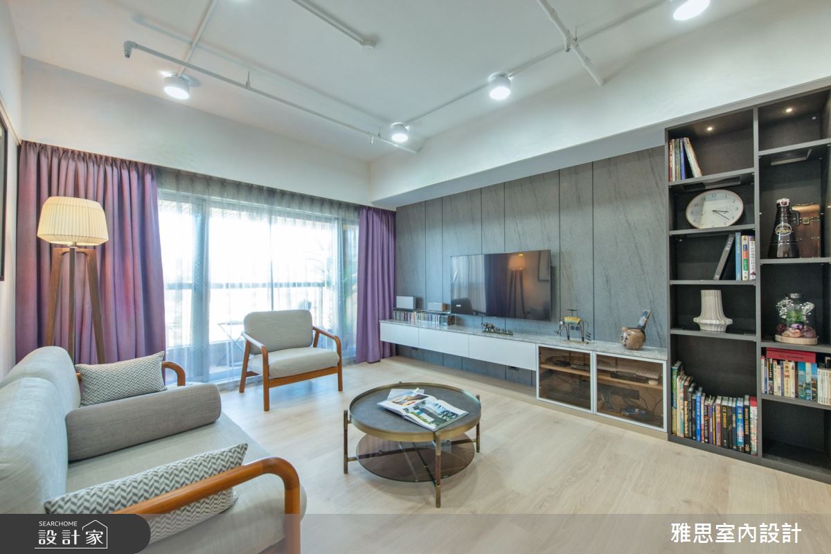 34坪中古屋(5~15年)＿現代風客廳案例圖片＿雅思室內裝修有限公司＿雅思_16之2
