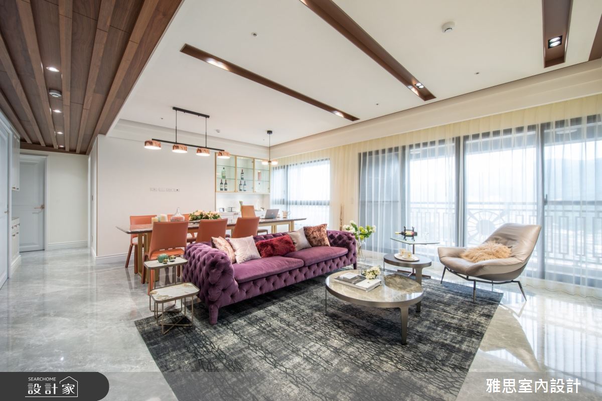 75坪新成屋(5年以下)＿美式風客廳案例圖片＿雅思室內裝修有限公司＿雅思_17之8