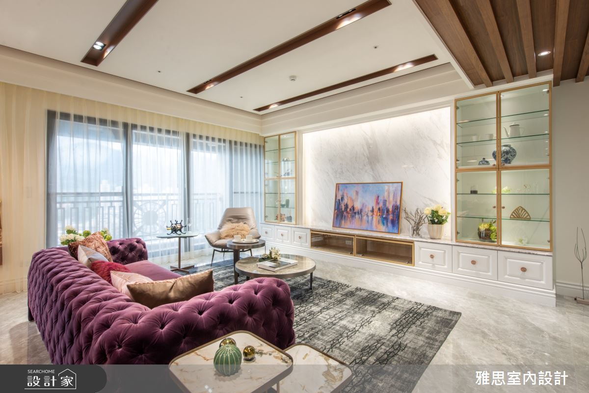 75坪新成屋(5年以下)＿美式風客廳案例圖片＿雅思室內裝修有限公司＿雅思_17之7