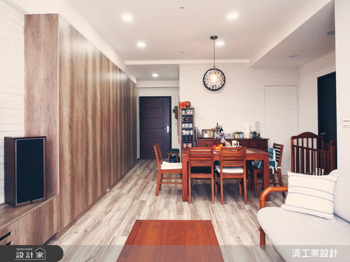 30坪新成屋(5年以下)＿混搭風餐廳案例圖片＿清工業設計＿清工業_01之7