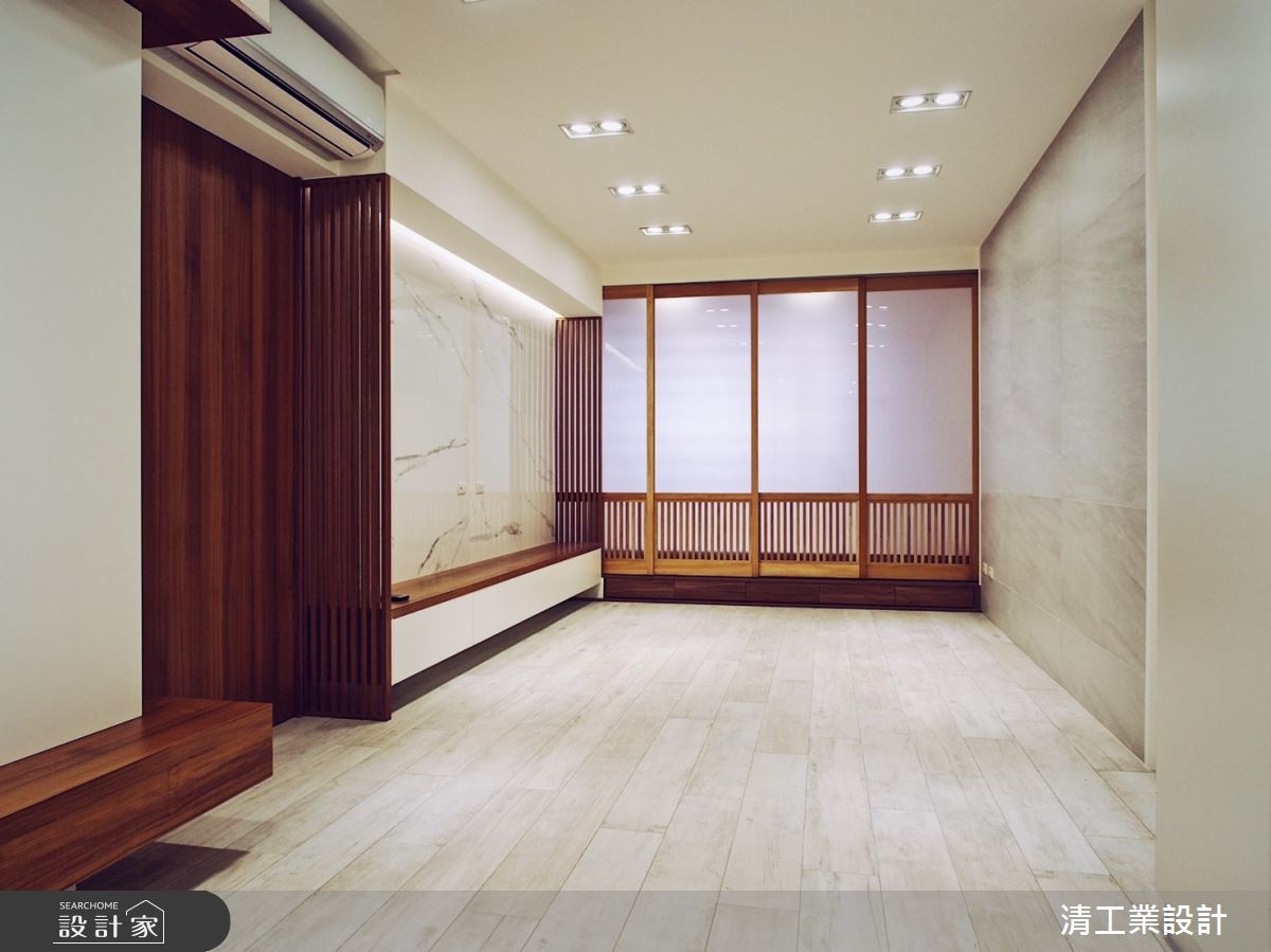 40坪老屋(31~40年)＿混搭風客廳案例圖片＿清工業設計＿清工業_05之8
