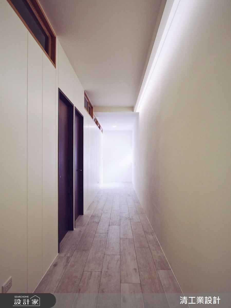 40坪老屋(31~40年)＿混搭風走廊案例圖片＿清工業設計＿清工業_05之16