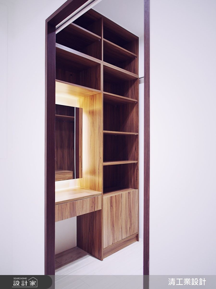 40坪老屋(31~40年)＿混搭風臥室案例圖片＿清工業設計＿清工業_05之17