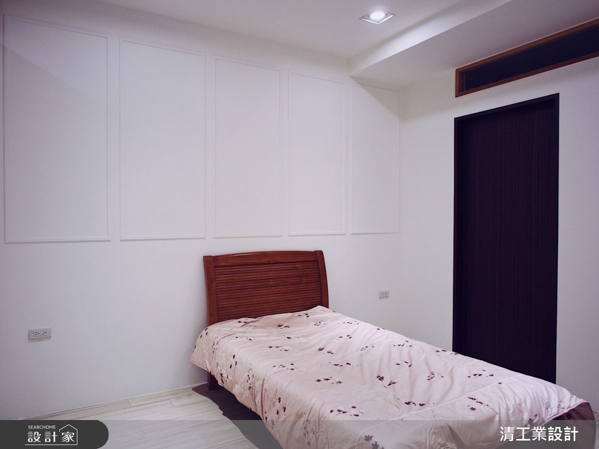 40坪老屋(31~40年)＿混搭風臥室案例圖片＿清工業設計＿清工業_05之18