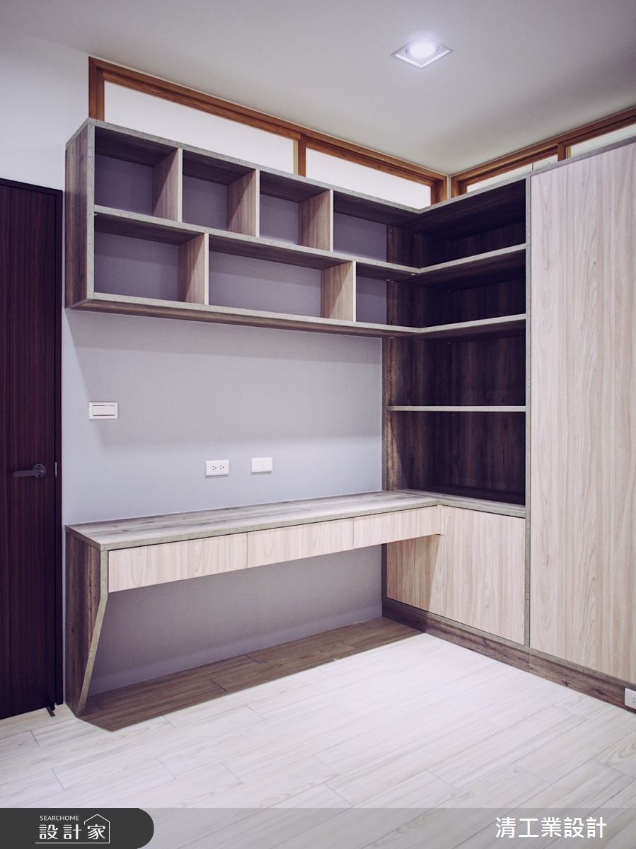 40坪老屋(31~40年)＿混搭風臥室案例圖片＿清工業設計＿清工業_05之20