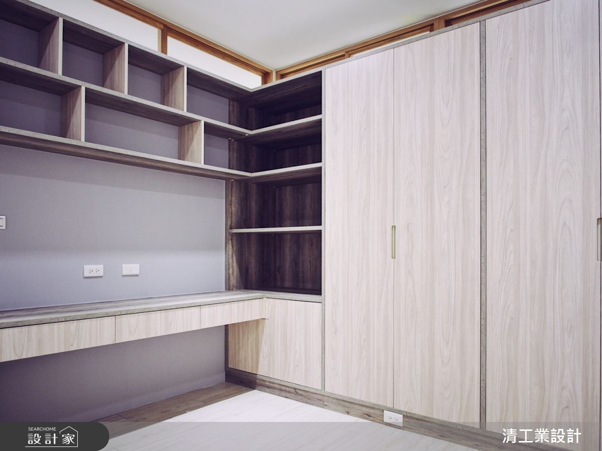 40坪老屋(31~40年)＿混搭風臥室案例圖片＿清工業設計＿清工業_05之21