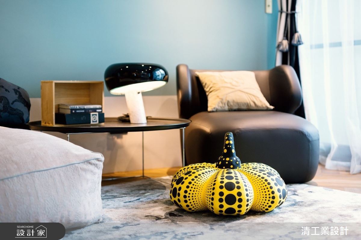 25坪新成屋(5年以下)＿現代風客廳案例圖片＿清工業設計＿清工業_07之2