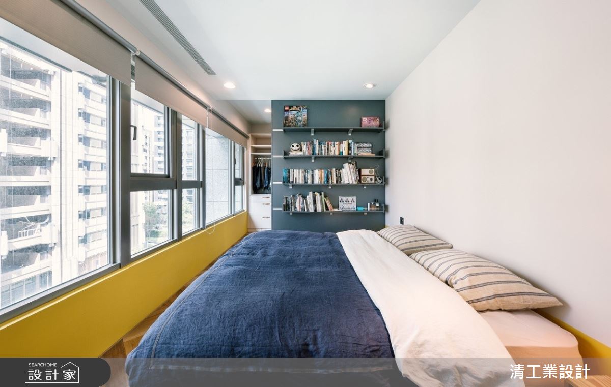 25坪新成屋(5年以下)＿現代風臥室案例圖片＿清工業設計＿清工業_07之6
