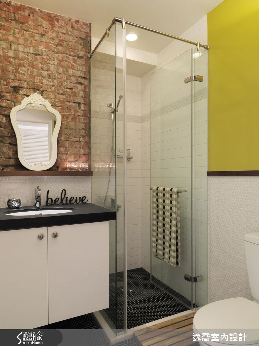 35坪新成屋(5年以下)＿現代風浴室案例圖片＿逸喬室內設計＿逸喬_層疊‧情境 Blocks之14