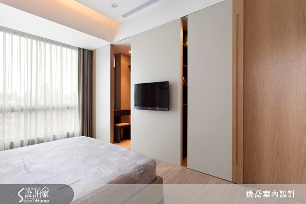 28坪＿現代風臥室案例圖片＿逸喬室內設計＿逸喬_向量光景之14