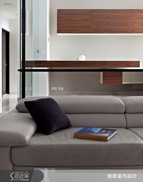 28坪＿現代風客廳案例圖片＿逸喬室內設計＿逸喬_向量光景之7