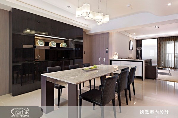 50坪新成屋(5年以下)＿現代風餐廳案例圖片＿逸喬室內設計＿逸喬_04之4