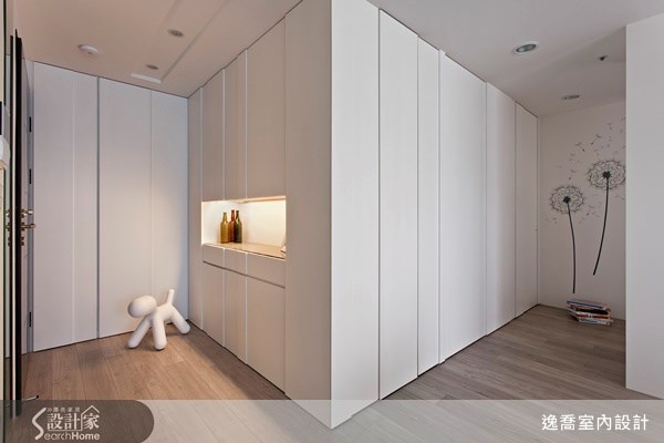 25坪新成屋(5年以下)＿現代風玄關案例圖片＿逸喬室內設計＿逸喬_彩遊空間 Color fantacy之8