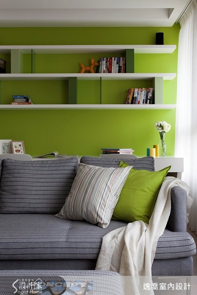 25坪新成屋(5年以下)＿現代風客廳案例圖片＿逸喬室內設計＿逸喬_彩遊空間 Color fantacy之3