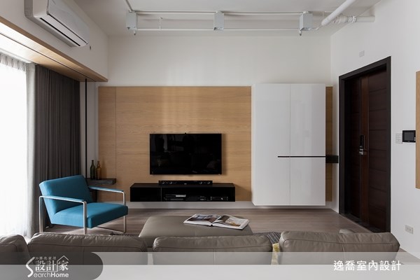 36坪新成屋(5年以下)＿工業風客廳案例圖片＿逸喬室內設計＿逸喬_個性美學 The simple loft之4