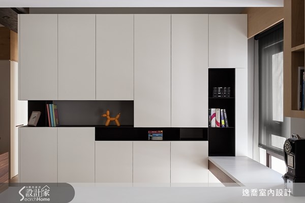 36坪新成屋(5年以下)＿工業風書房案例圖片＿逸喬室內設計＿逸喬_個性美學 The simple loft之8