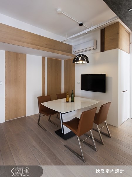 36坪新成屋(5年以下)＿工業風餐廳案例圖片＿逸喬室內設計＿逸喬_個性美學 The simple loft之13