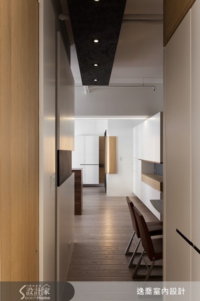 36坪新成屋(5年以下)＿工業風走廊案例圖片＿逸喬室內設計＿逸喬_個性美學 The simple loft之14
