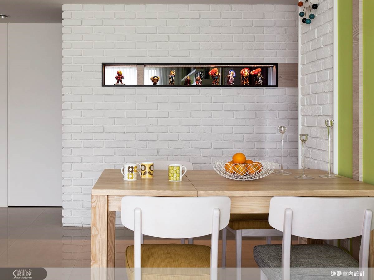 30坪中古屋(5~15年)＿北歐風餐廳案例圖片＿逸喬室內設計＿逸喬_幸福的味道The happines之12