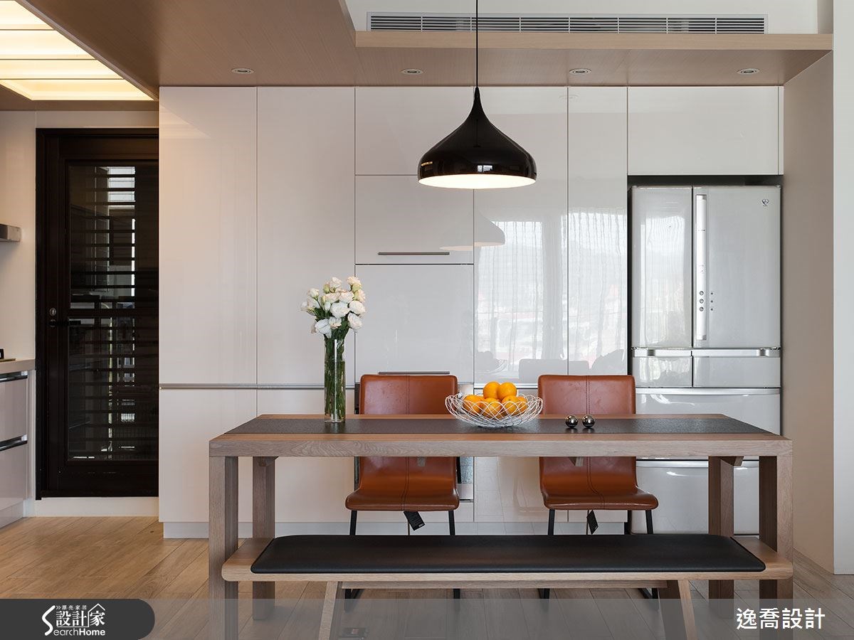 36坪新成屋(5年以下)＿現代風餐廳案例圖片＿逸喬室內設計＿逸喬_定格寵愛 Living with beloved ones之12