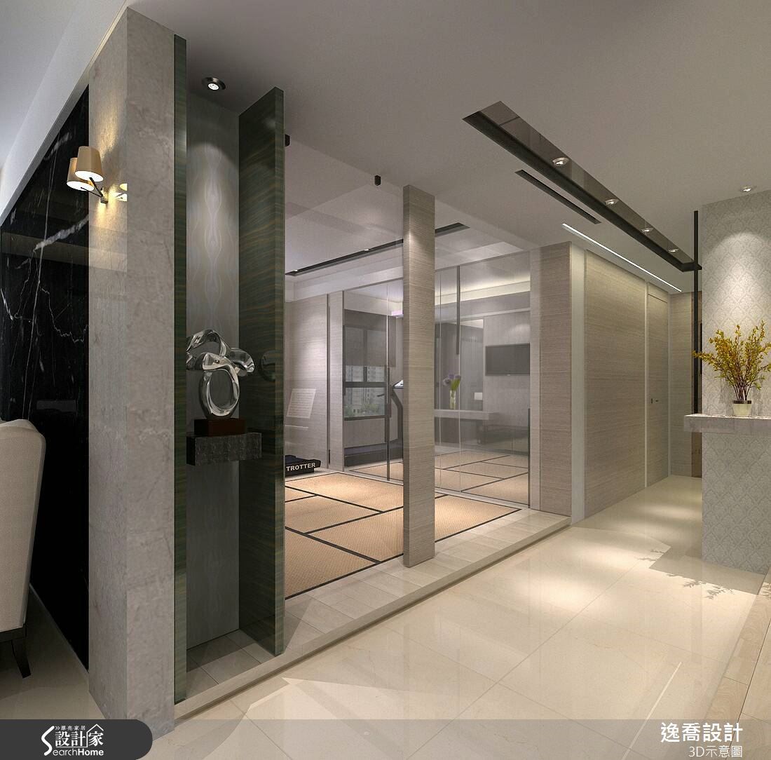 100坪新成屋(5年以下)＿現代風玄關案例圖片＿逸喬室內設計＿逸喬_08之7