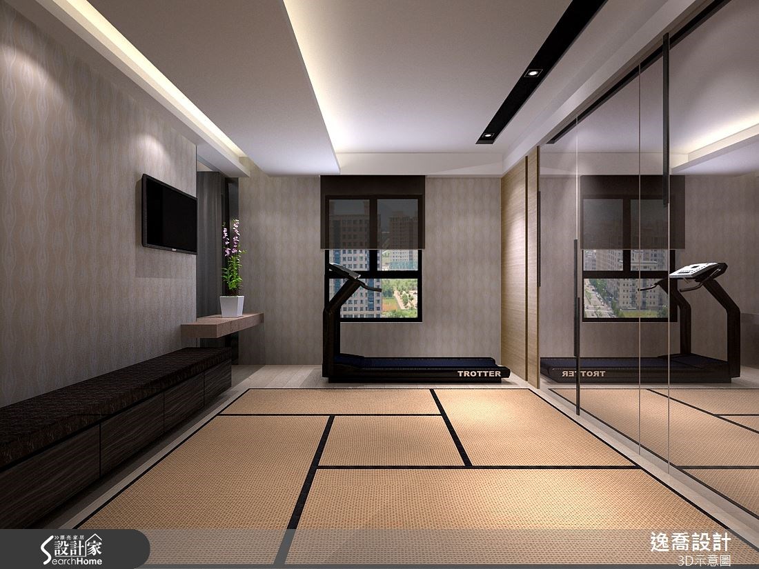 100坪新成屋(5年以下)＿現代風和室案例圖片＿逸喬室內設計＿逸喬_08之8