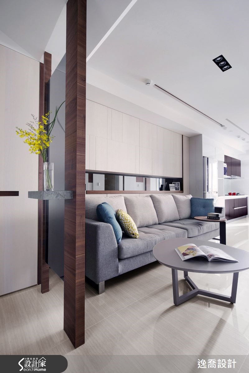 22坪新成屋(5年以下)＿現代風客廳案例圖片＿逸喬室內設計＿逸喬_15之3