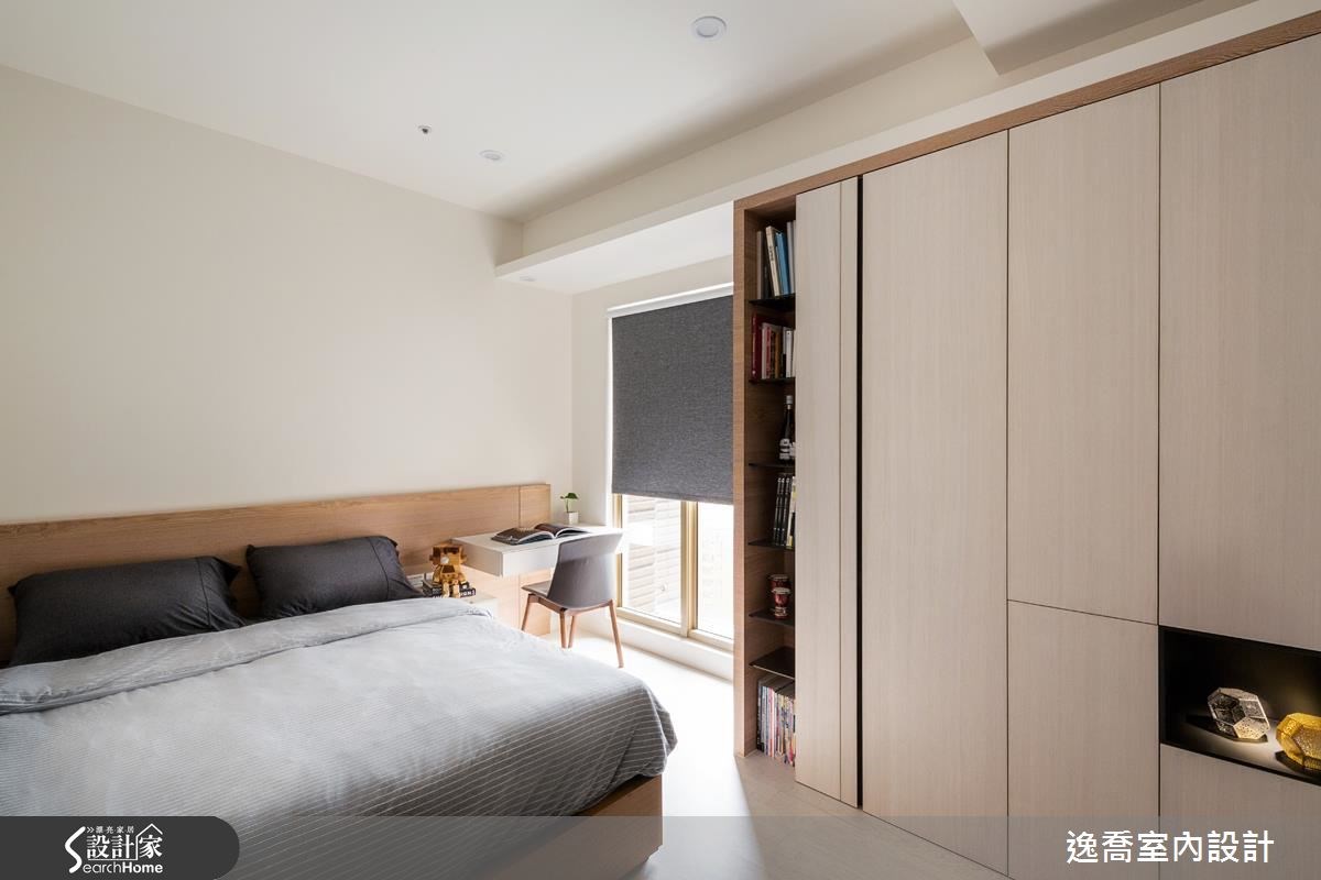 43坪新成屋(5年以下)＿北歐風臥室案例圖片＿逸喬室內設計＿逸喬_光感生活 Sparkling之21