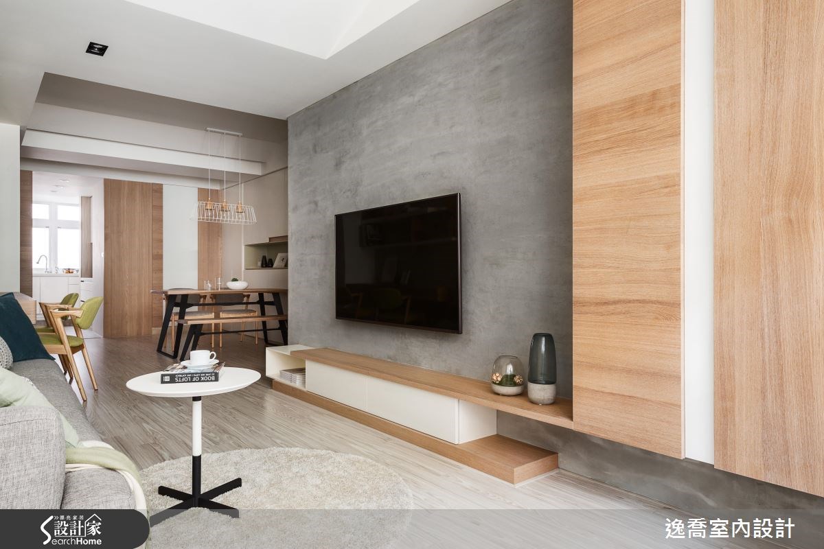 31坪老屋(16~30年)＿北歐風客廳餐廳案例圖片＿逸喬室內設計＿逸喬_北歐新象 Refresh之7