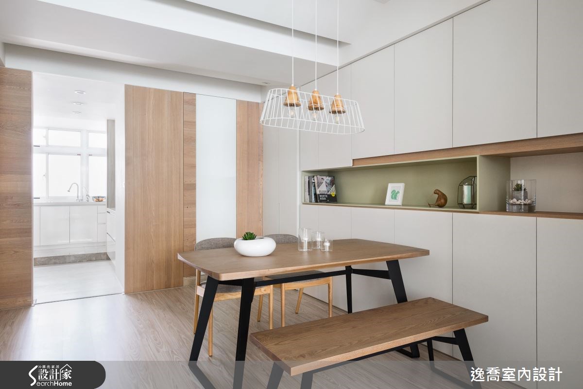 31坪老屋(16~30年)＿北歐風餐廳案例圖片＿逸喬室內設計＿逸喬_北歐新象 Refresh之15