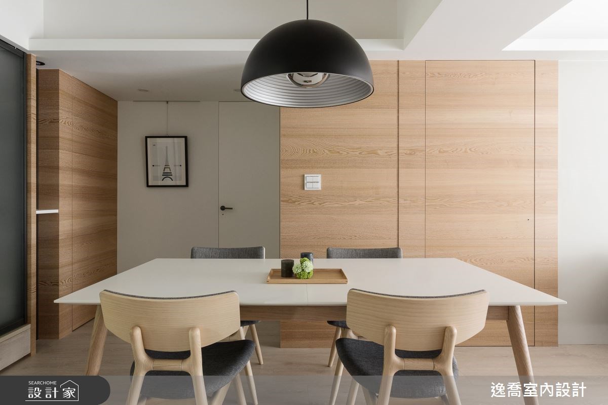 30坪老屋(16~30年)＿北歐風餐廳案例圖片＿逸喬室內設計＿逸喬_淬鍊，生活溫度 The warmth of life之6
