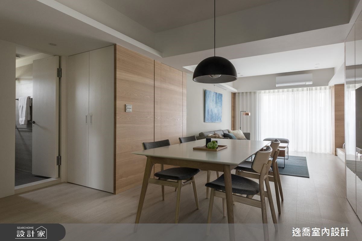 30坪老屋(16~30年)＿北歐風餐廳案例圖片＿逸喬室內設計＿逸喬_淬鍊，生活溫度 The warmth of life之7