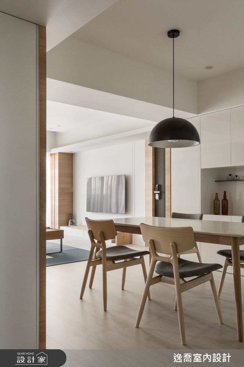 30坪老屋(16~30年)＿北歐風餐廳案例圖片＿逸喬室內設計＿逸喬_淬鍊，生活溫度 The warmth of life之8
