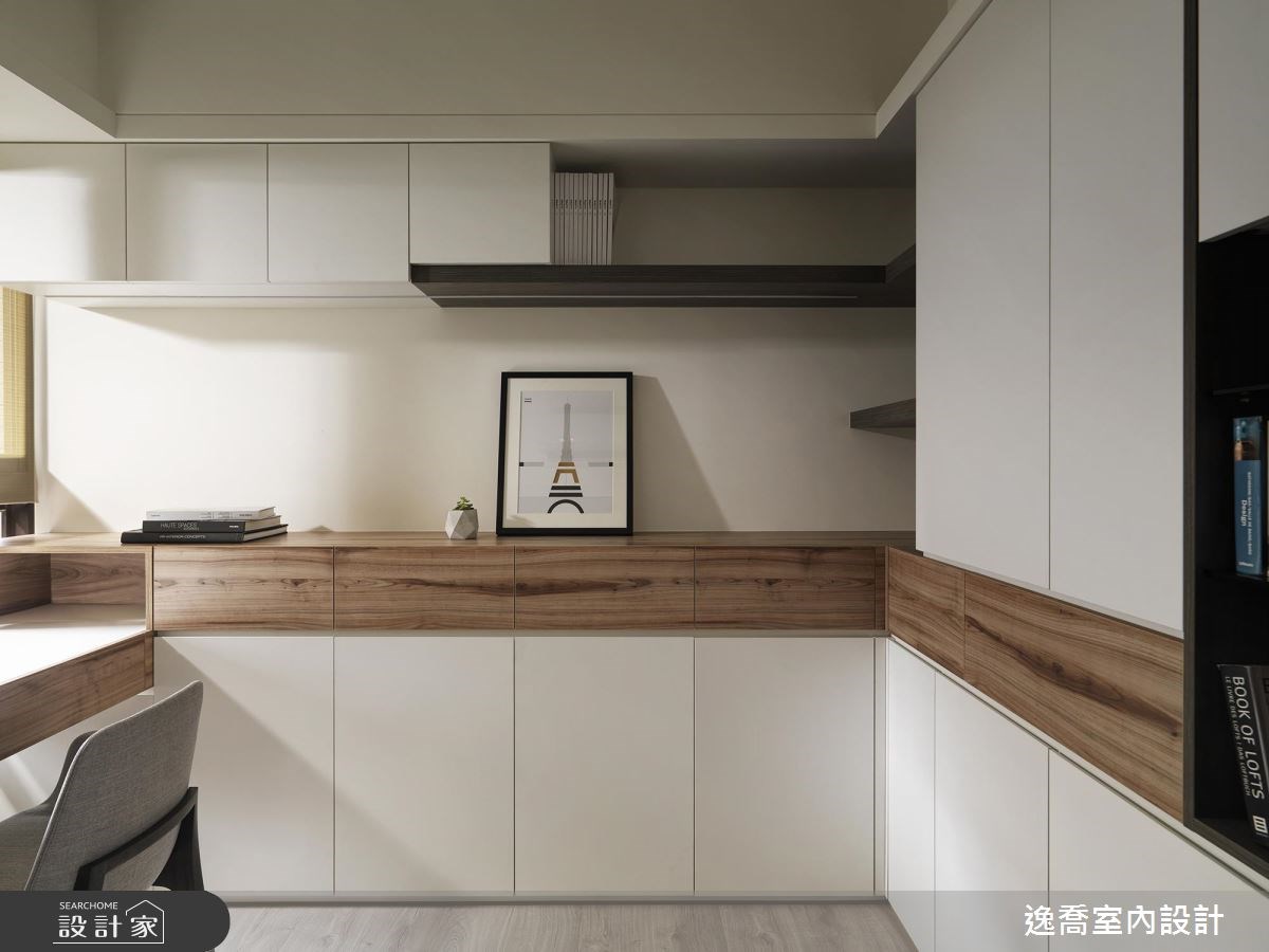 35坪新成屋(5年以下)＿現代風案例圖片＿逸喬室內設計＿逸喬_木蘊框景 Framing our home之20