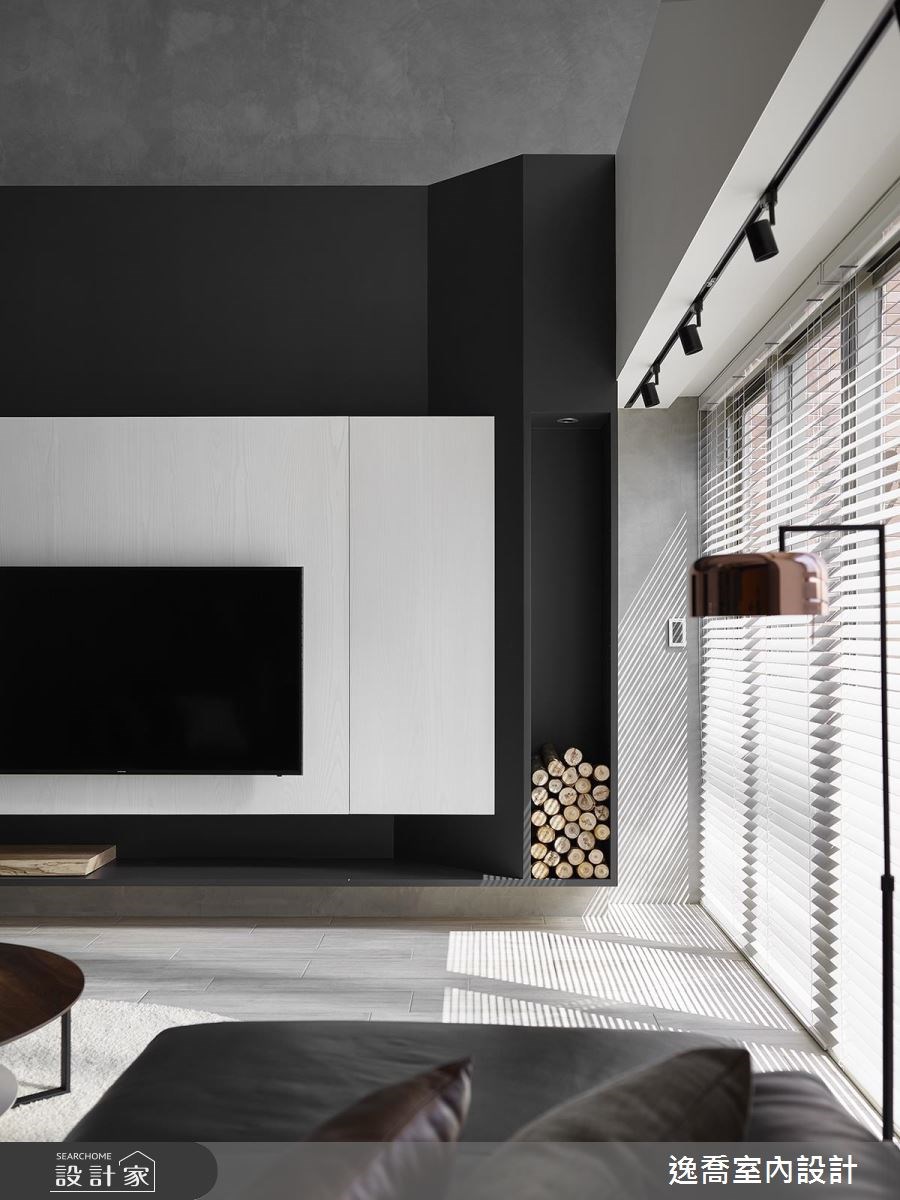 80坪老屋(16~30年)＿現代風客廳案例圖片＿逸喬室內設計＿逸喬_聚‧慢活 The hygge life之3