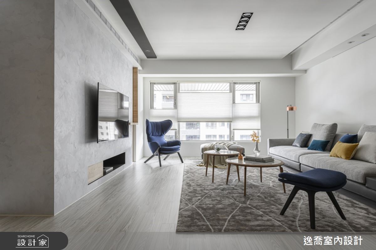 62坪新成屋(5年以下)＿現代風案例圖片＿逸喬室內設計＿逸喬_灰階新繹‧幾何秩序 The grey geometry之7